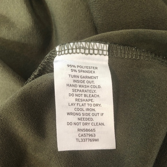 Leith Green Mini Shift Dress Size XS - Picture 6 of 11